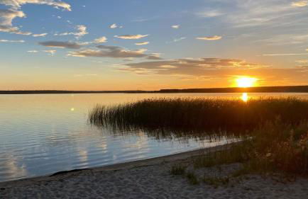 8 Personen Ferienhaus ,,Seegelblick" am Goitzschesee, erste Reihe am Strand mit Sauna, Whirlpool, Kamin, Wallbox & SUP - Foto 46