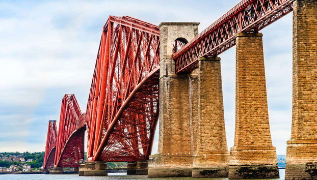 Passing by the Forth Bridge