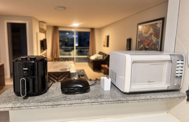 GranSol, Terreo, Pé na areia, 03 qtos, 08 hóspedes, a 600m do B PARK - Photo 15