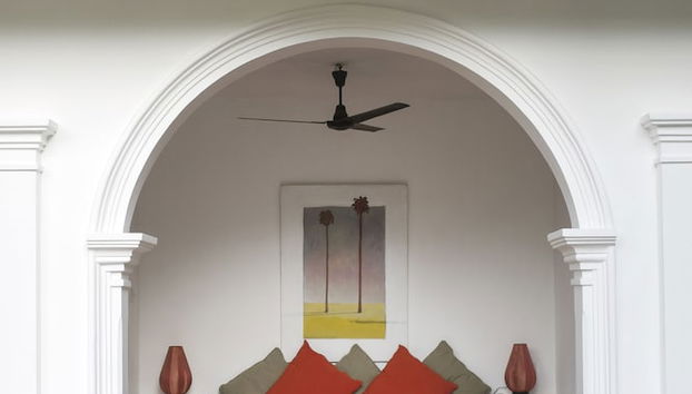 Coin salon dans le hall