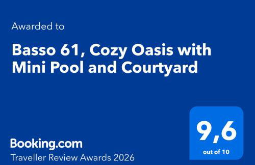 Basso 61, Cozy Oasis with Mini Pool and Courtyard - Foto 2