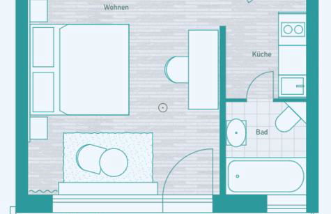 Livingroom Mathildenhöhe - Foto 64