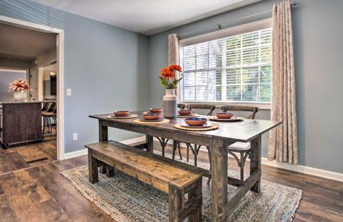 Modern Home with Yard and Deck, 1 Mi to Clemson U! - Foto 12