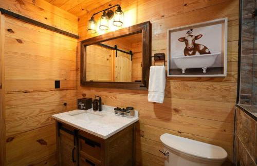 Unique Cabin Sauna Hot Tub FirePit Games - Foto 25