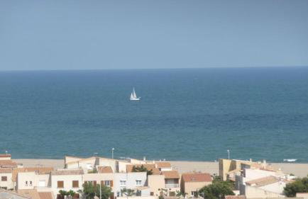 duplex pleine vue mer piscine plage a pied 5 minutes internet parking - Foto 7