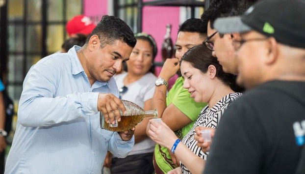 Taste some Mexican tequila