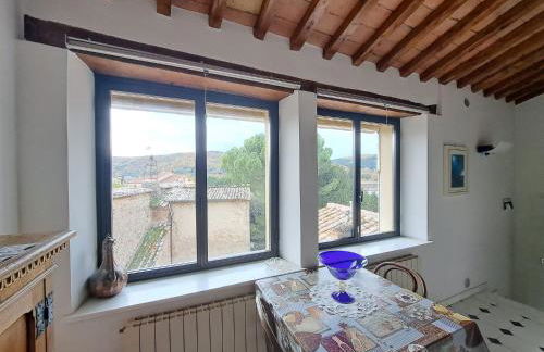 Mansarda con solarium panoramico su centro storico di Sarteano vicino alle famose terme della Val d'Orcia - Photo 30