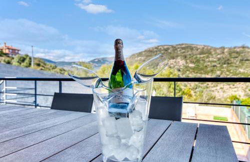 Villa de lujo de piedra, Cine para niños, Vistas, Piscina - Foto 62