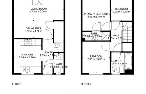 Spacious 3-Bed Home, Parking, Garden, Sleeps 7 - Foto 48