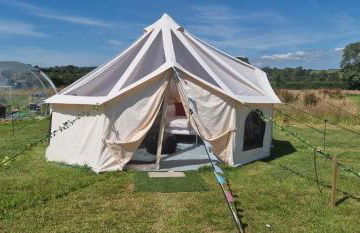 Cozy Hot Tent With Log Burner & Hot Tub Left Tent - Foto 11