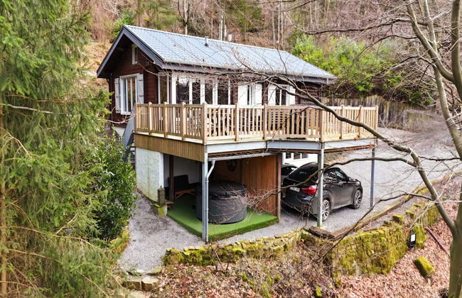 Cosy Chalet in Odeigne with Hot Tub - Foto 28