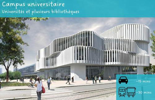 New F2 Le Chouch'heim 2 superficie 50 m2 cosy et renové 2025 - Foto 31