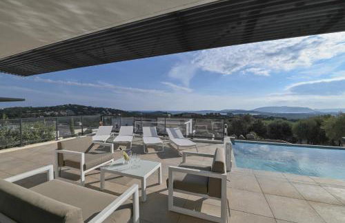Villa neuve et luxueuse vue mer proche Portovecchio - Foto 13