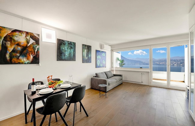 View and Art Panoramic Lake View Studio, Lugano - Foto 11