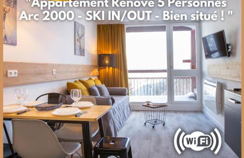 Appartement Arc 2000 Rénové 5 personnes Paradiski - Foto 1