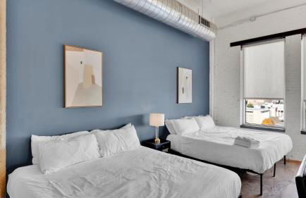 Downtown Loft Walk to Convention Center Sleeps 5 - Foto 8