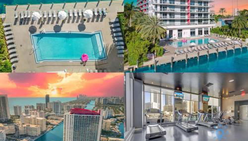 Infinite View and Balcony with Pool, Gym, Near Beach - Foto 5