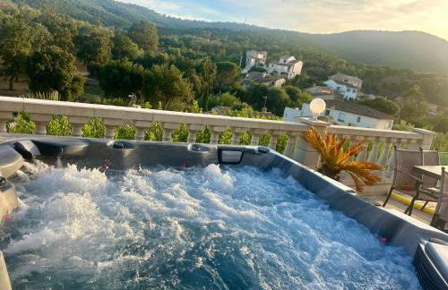 Villa soleil - Vue mer et montagne - Piscine privée, tennis, accès plage à pied - Foto 7