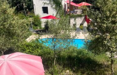 VILLA LES TERRASSES dans la nature avec piscine à 2 pas de Lyon, - Foto 32