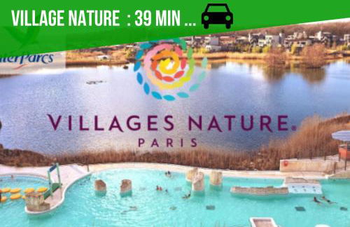 The Sunshine- Appart cosy proche Paris-Disney avec Parking privé dans résidence - Foto 31