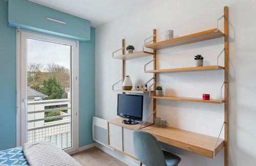 Joli studio - Parking Privé - WIFI Très Haut Débit - Au calme - Foto 12