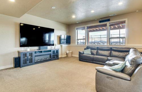 Private Beach Access! Luxe 7BR Bear Lake Cabin - Foto 12