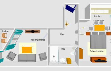Modernes Zwei-Zimmer-Apartment Chemnitz - Kaßberg - Foto 14
