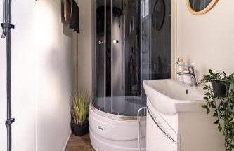 Sosnowy Raj domki nad rzeką Wkrą - Foto 50