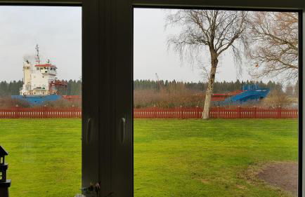 Ruhige Ferienwohnung direkt am Nord-Ostsee-Kanal - Foto 12