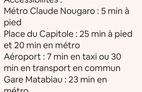 Appartement aux Minimes - 1 chambre - climatisé - Foto 17