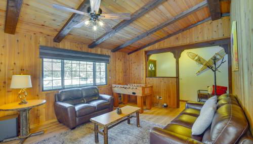 2 Mi to Snow Summit Skiing Big Bear Cabin with Deck - Foto 5