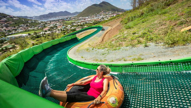 A divertida atração Schooner Ride