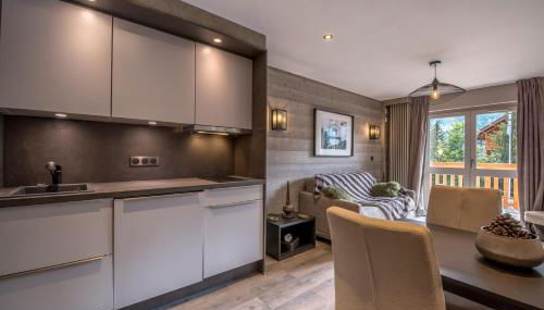 Superbe Appartement au Plateau Rond-Point des Pistes Classé 3 Etoiles et Label Méribel - Foto 2, stove