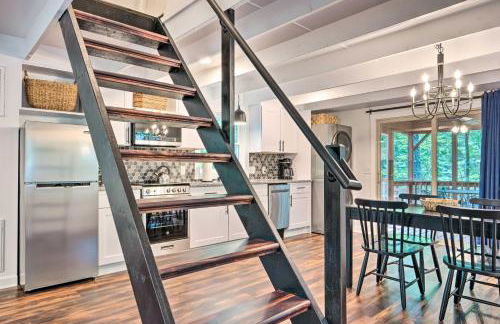 Private Hot Tub and Fire Pit Family Broadway Cabin - Foto 12