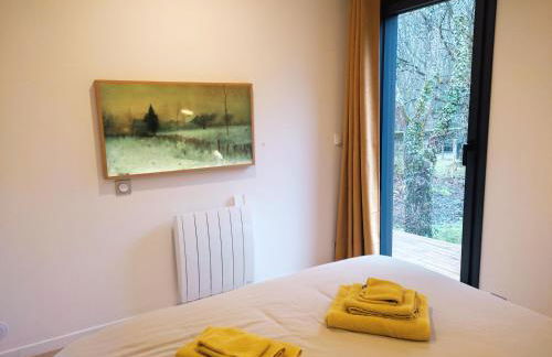 L'Ermitage - écolodge avec jardin clôturé - Foto 7