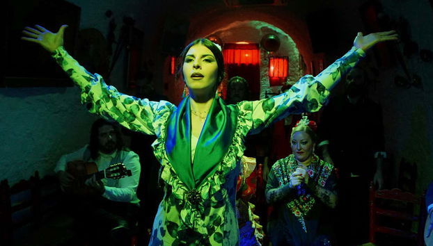 Une danseuse de flamenco