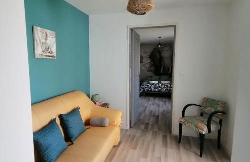 Jungle Zen Beau T2 avec jardin Gare 100m - Foto 2