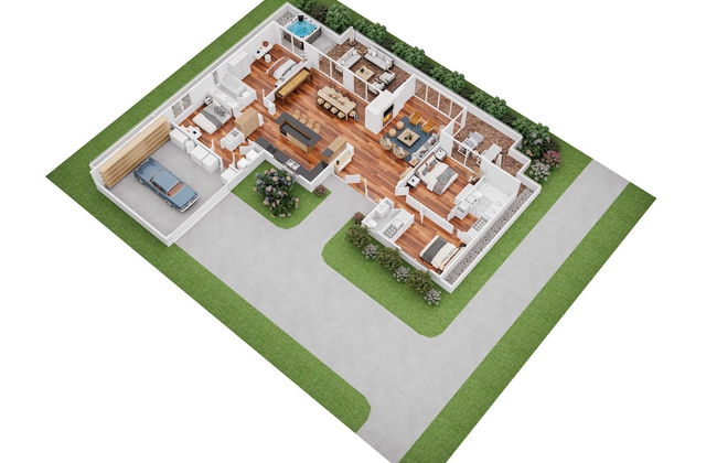 Parasol by Avantstay Hilltop Ocean View Escape w/ Large Patio & Shuffleboard - Foto 34