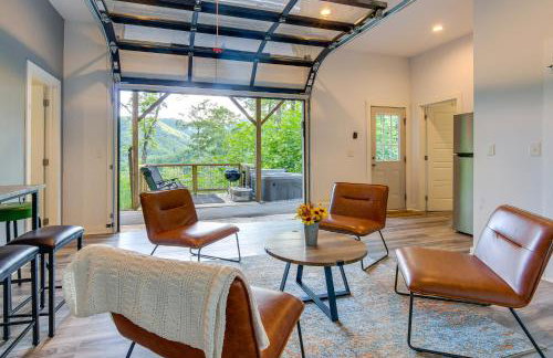 Panoramic Mtn Views and Hot Tub! Secluded Marion Gem - Foto 5