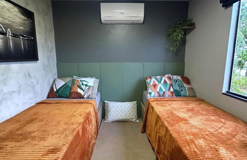 Apê térreo sem escada com Ar Cond, WiFi e banheira! - Foto 6