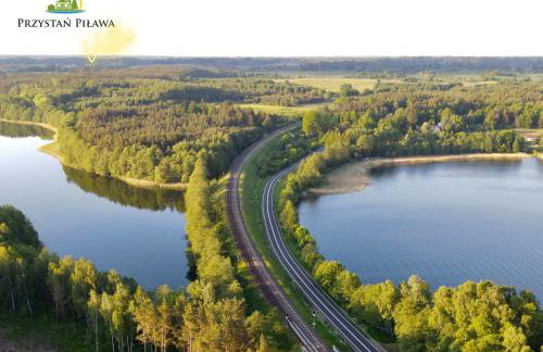 Przystań Piława Willa z prywatnym basenem - Foto 48