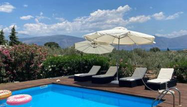 Georges Villa Galaxidi, family, pool and garden - Foto 4