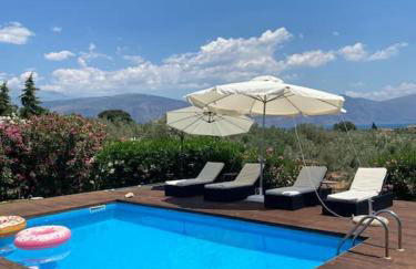 Georges Villa Galaxidi, family, pool and garden - Foto 4