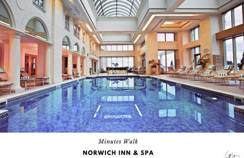 Getaway Villa- 3 mins to Mohegan- Fully Stocked with Two Full Beds & Fireplace- Jacuzzi, Saltwater Pools, Sauna - Foto 34