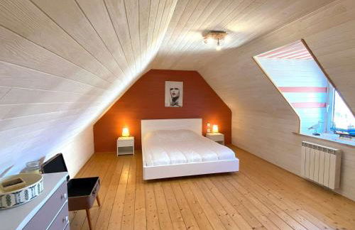 Maison avec WIFI, jardin clos et terrasse, à 500m de la mer et du GR34, Île Grande - FR-1-368-13 - Foto 16