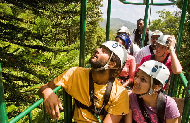 Paseo en tranvía elevado y aventura en tirolina - Foto 1