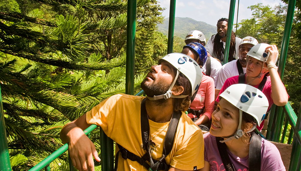Paseo en tranvía elevado y aventura en tirolina - Foto 1
