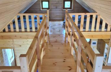 Siedlisko nad jeziorem Skarlińskim 5B, mazury, jezioro, domek, bania - Foto 8