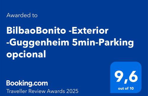 BilbaoBonito 5min Guggenheim 2Bth ,EXT,Quiet & Central, Parking - Foto 2
