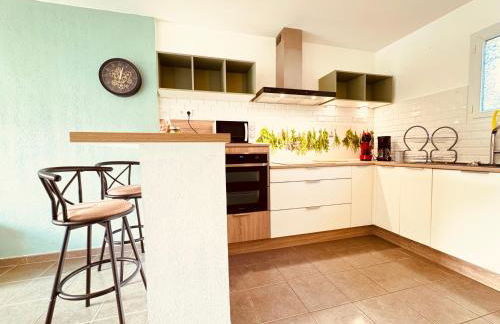 10min de la mer Maison 6 personnes avec climatisation jardin - Foto 2